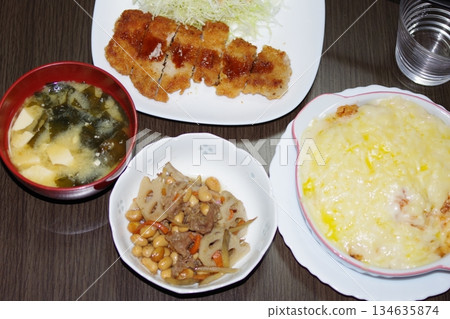 Delicious dinner Delicious dinner 134635874