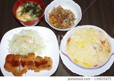 Delicious dinner Delicious dinner 134635875