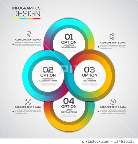 Modern Design Minimal infographic template Modern Design Minimal infographic template 134636123