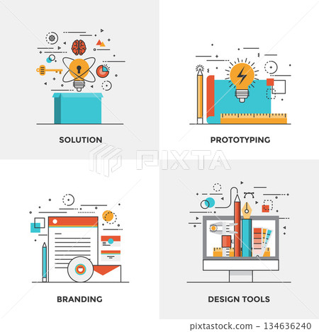 Flat line Modern Concepts Flat line Modern Concepts 134636240