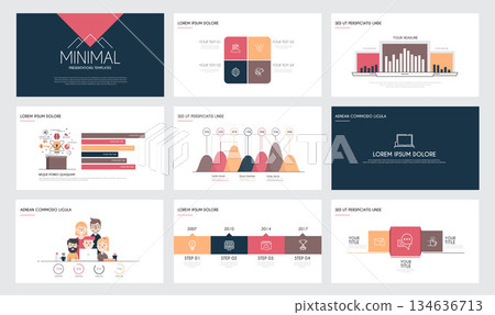 Infographics slide template 4 Infographics slide template 4 134636713
