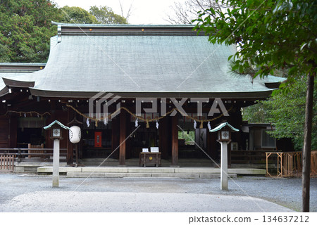 從正面看到的水瀨神社 從正面看到的水瀨神社 134637212