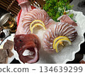 Chinese cuisine Sashimi 134639299
