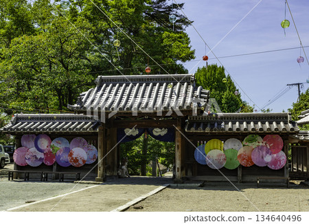 八女福島 福島八幡神社新門 福岡縣八女市 134640496