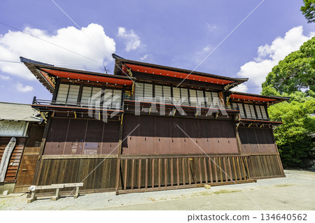 福島縣八女市,福島八幡神社,燈籠人偶花車 福島縣八女市,福島八幡神社,燈籠人偶花車 134640562