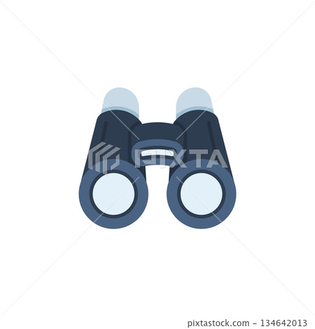 Binocular vector icon. Adventure icon flat style. perfect use for logo, presentation, website, and more. modern icon design color style Binocular vector icon. Adventure icon flat style. perfect use for logo, presentation, website, and more. modern icon design color style 134642013