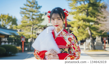 振袖的成年禮 134642819