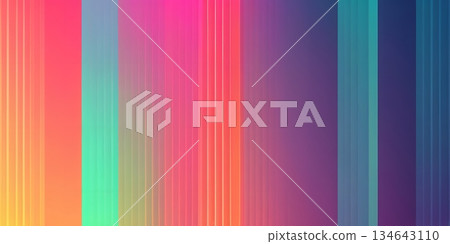 Abstract Neon Gradient Background with Vertical Light Lines. ideal for technology, music, UI banners Abstract Neon Gradient Background with Vertical Light Lines. ideal for technology, music, UI banners 134643110