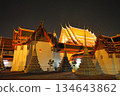 Wat Pho illuminated 134643862
