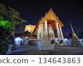 Wat Pho illuminated 134643863