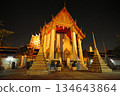 Wat Pho illuminated 134643864