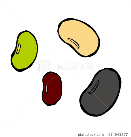 材料:各種豆類_混合豆 材料:各種豆類_混合豆 134645277