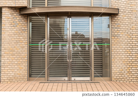 Shop Boutique Store Front with Big Window and Place for Name 134645860