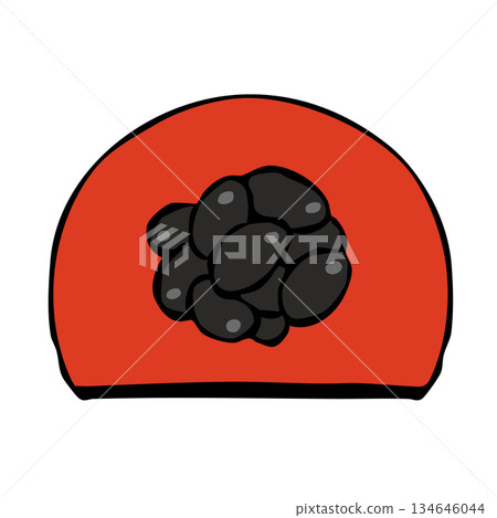 New Year's cuisine_black beans 134646044