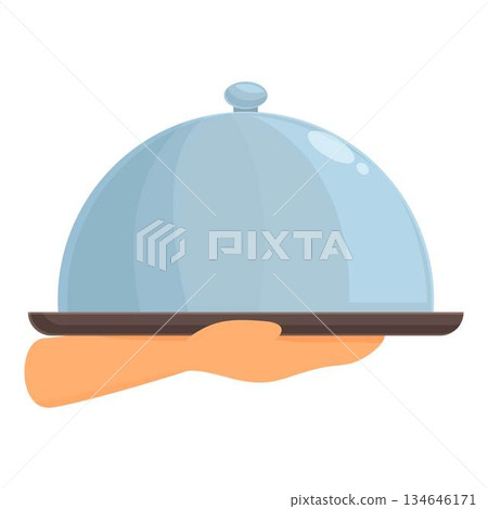 Frying pan icon cartoon vector. Menu sauce Frying pan icon cartoon vector. Menu sauce 134646171