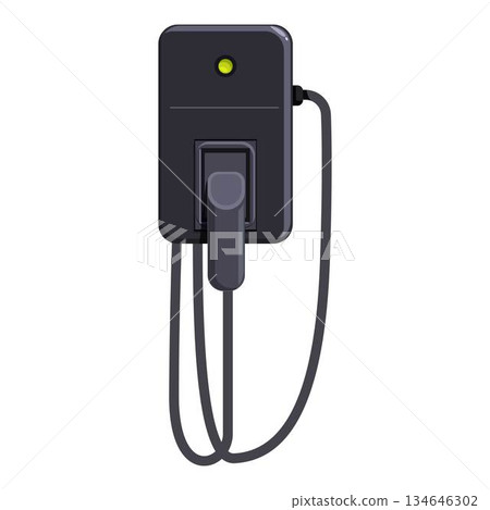 Electric vehicle charger providing sustainable energy for modern transportation 134646302