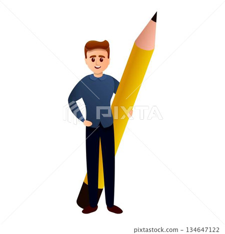 Creative editor icon, cartoon style Creative editor icon, cartoon style 134647122