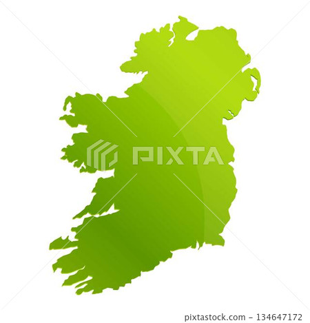 Ireland landmark teritory icon, cartoon style Ireland landmark teritory icon, cartoon style 134647172