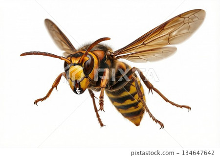 Flying Vespa simillima 134647642