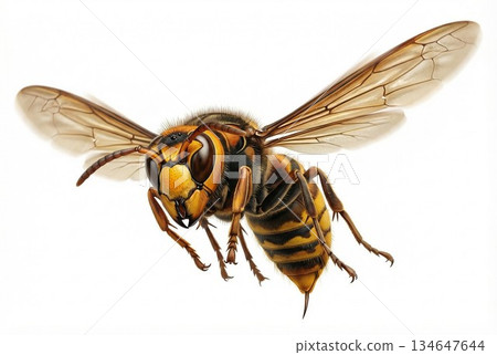 Flying Vespa simillima 134647644