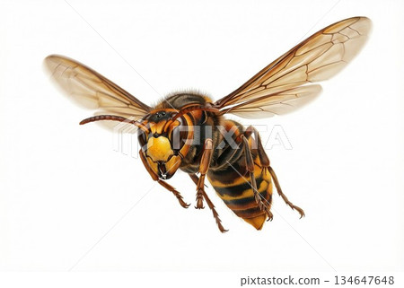 Flying Vespa simillima 134647648