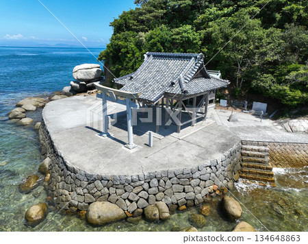 白石龍神社，愛媛郡松山市 134648863