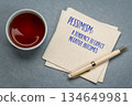 Pessimism i- a tendency to expect negative outcomes, assume the worst, or focus more on problems than solutions, a note on a napkin. 134649981