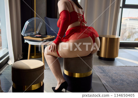 Experience the Sensual Elegance and Allure Found in Stunning Red Lingerie Fashion Styles Experience the Sensual Elegance and Allure Found in Stunning Red Lingerie Fashion Styles 134650405