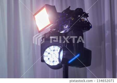 Barber tool scene, Salon station with grooming supplies, Stylish barber setup with cleaning equipment, Morning grooming station with sleek lighting and organized supplies Barber tool scene, Salon station with grooming supplies, Stylish barber setup with cleaning equipment, Morning grooming station with sleek lighting and organized supplies 134652071