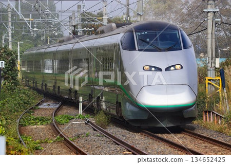 Mutsu Road to Yamagata... E3 series Yamagata Shinkansen "Tsubasa" revival color 134652425