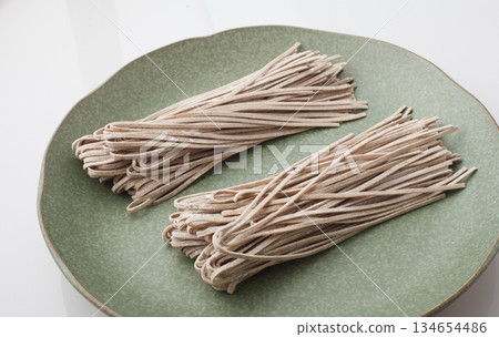 New Year's Eve soba noodles studio photography 134654486