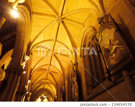 聖誕節的聖瑪麗大教堂 134654539