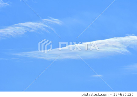 Dynamically flowing wave clouds in free space (Fix photo) Dynamically flowing wave clouds in free space (Fix photo) 134655125