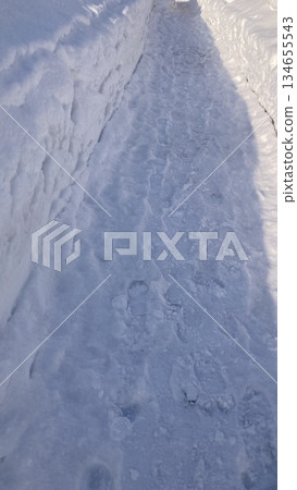 雪道 雪道 134655543