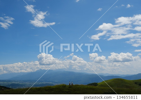 Summer plateau sky Summer plateau sky 134655811