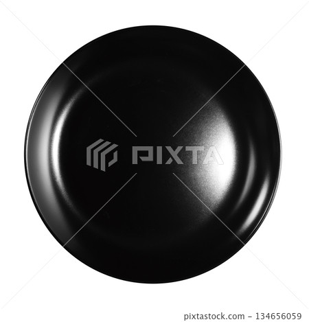A black dish A black dish 134656059