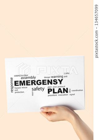 Important emergency plan presentation at a safety workshop for community members in October Important emergency plan presentation at a safety workshop for community members in October 134657099