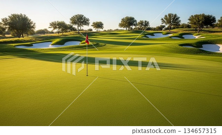 高爾夫果嶺 134657315