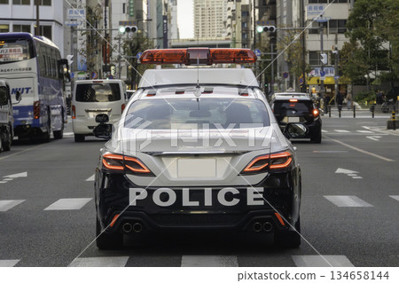 警車形象 警車形象 134658144