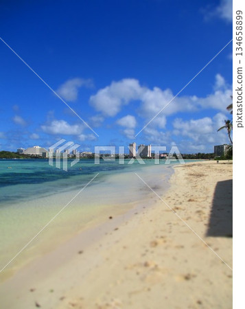 Guam Beach Diorama Style 134658899