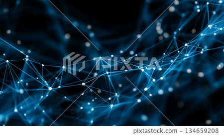 數位時代連結與資訊的象徵 134659208