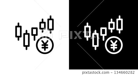 股票價格圖示(日圓) 股票價格圖示(日圓) 134660282