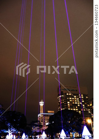 Yokohama Marine Tower looks like a Christmas tree Yokohama Marine Tower looks like a Christmas tree 134660723