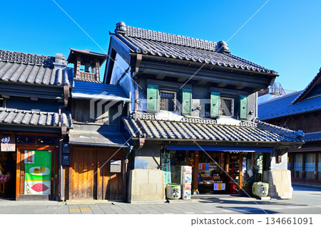 Kawagoe City, Saitama Prefecture: Warehouse-style streets Kawagoe City, Saitama Prefecture: Warehouse-style streets 134661091