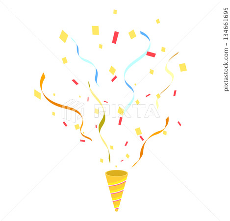 Party crackers released in a spectacular fashion Party crackers released in a spectacular fashion 134661695