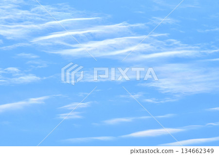 Dynamic wave clouds - Cloud staircase image (photographed by fix) Dynamic wave clouds - Cloud staircase image (photographed by fix) 134662349