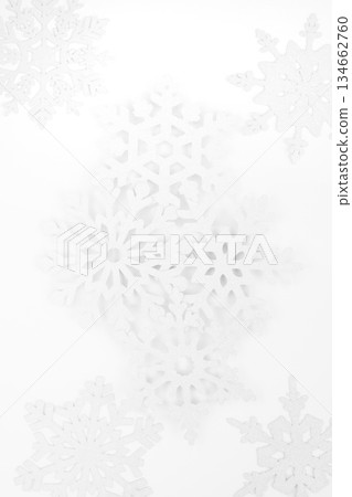 Snowflake pattern with copy space Snowflake pattern with copy space 134662760