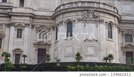 The Basilica of Saint Mary Major in Rome, Italy at Europe. The Basilica of Saint Mary Major in Rome, Italy at Europe. 134662811