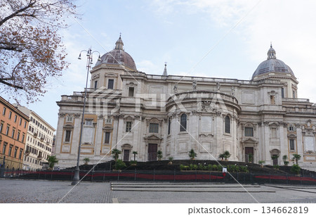 The Basilica of Saint Mary Major in Rome, Italy at Europe. The Basilica of Saint Mary Major in Rome, Italy at Europe. 134662819