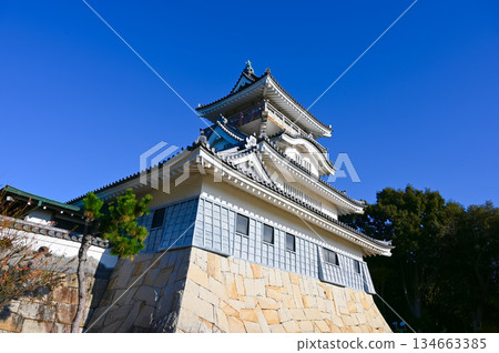 Oyama Castle Tower Yoshida Town Oyama Castle Tower Yoshida Town 134663385